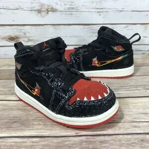 Nike Air Jordan Retro 1 Mid Siempre Familia Shoes Toddlers Size 8C DN5120-001