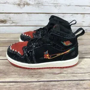 Nike Air Jordan Retro 1 Mid Siempre Familia Shoes Toddlers Size 8C DN5120-001