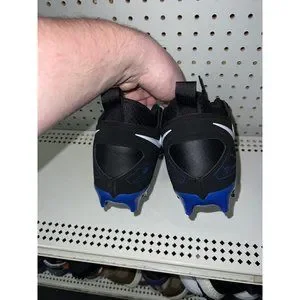 Nike Alpha Menace Pro 3 Mens Football Cleats Size 12 Black Blue CT6649-007