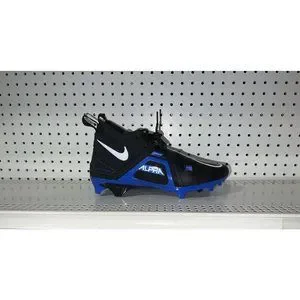 Nike Alpha Menace Pro 3 Mens Football Cleats Size 12 Black Blue CT6649-007
