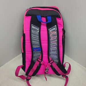 Nike Black Backpack With Pink And Purple Accents
