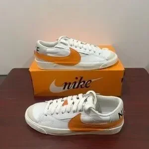 Nike Blazer Low 77 Jumbo DN2158 100 White & Orange