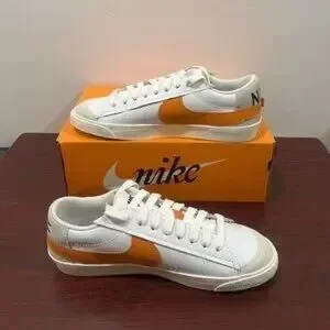 Nike Blazer Low 77 Jumbo DN2158 100 White & Orange