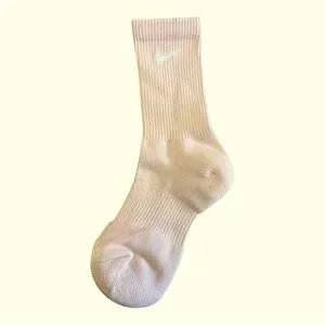 Nike Dri-FIT Crew Socks - Pink (1 Pair) Medium