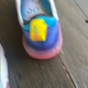 Nike Kids Air Max Shoes - White Blue Yellow