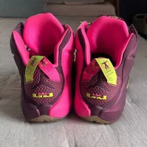 Nike LeBron 12 Double Helix Merlot Volt