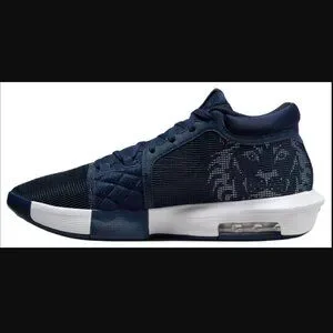 Nike LeBron Witness 8 Unisex Basketball Shoes Navy Blue/White Size 7.5M/9W