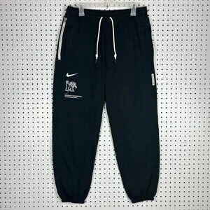 Nike Memphis Tigers Large Sweatpants Black Basketball Team Issued Penny Hardaway