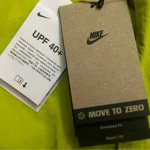 Nike Tech Men's Repellent Jacket Bright Cactus Green Size XL FZ0714-357