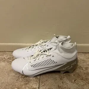 Nike Vapor Edge Pro 360 2 DA5456-102 White Metallic Silver Football Mens US 15
