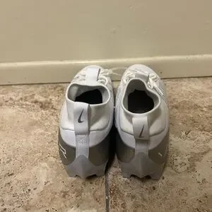 Nike Vapor Edge Pro 360 2 DA5456-102 White Metallic Silver Football Mens US 15