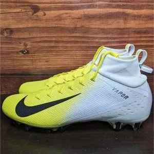 Nike Vapor Untouchable Pro 3 Men's 13 Dynamic Yellow White Black Football Cleats