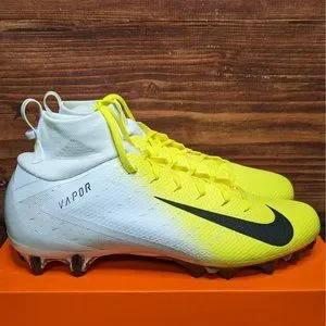 Nike Vapor Untouchable Pro 3 Men's 13 Dynamic Yellow White Black football cleats