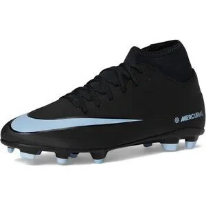 Nike Zoom Superfly 10 Club Men's Size 10.5 Black Blue Soccer Cleats