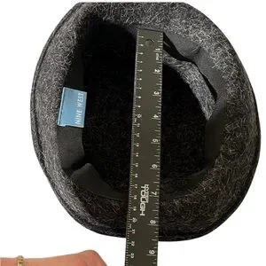 Nine West Gray Wool Blend Classic Bucket Hat NWOT