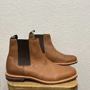 Nisolo Marco All Weather Leather Chelsea Boots Size 12.5