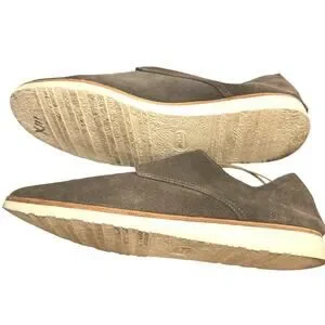 Nisolo Men's 12 Causa LDress Shoes Brown Chukka Loafer Laces