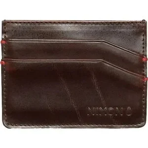 Nixon Legacy Card Wallet dark brown