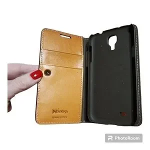 Nocona Slim Fit Leather Cell Phone Wallet Case Fits Galaxy S4 0684448 Brown