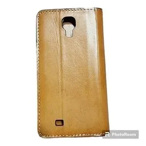 Nocona Slim Fit Leather Cell Phone Wallet Case Fits Galaxy S4 0684448 Brown