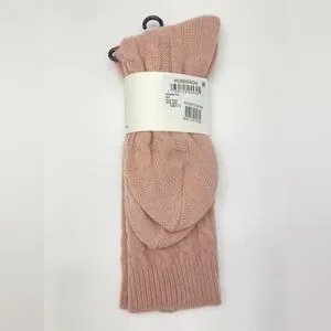 Nordstrom Pink Cozy Socks 6-10