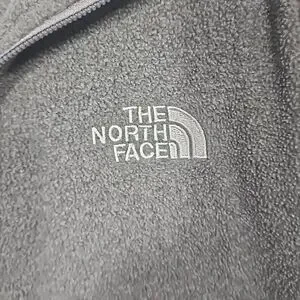 North Face Kids Grey Quarter Zip Pull Over Jacket