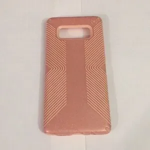 Note 8 Speck Pink Presidio Grip Gold Glitter Case