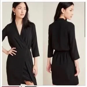 NSR Anthropologies Naomi Surplus Dress size S