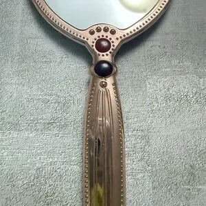 NWOB Besame Cosmetics Sleeping Beauty Collection Rose Gold Royal Vanity Mirror