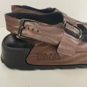 NWOT Birkenstock Birki's Haiti Milano Slingback Sandals Size 41 Womens