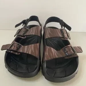 NWOT Birkenstock Birki's Haiti Milano Slingback Sandals Size 41 Womens