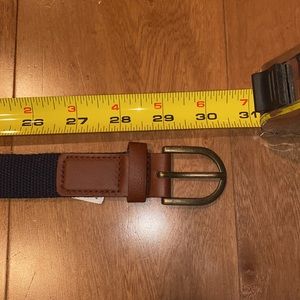 NWOT KIDS BELT SIZE 7 ~ FAUX LEATHER + WEBBING
