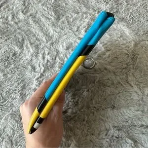 NWOT Marc Tetro Golden Retriever Dog New York City NYC Wallet Cosmetic Bag Pouch