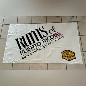NWOT RUMS OF PUERTO RICO Beach Towel