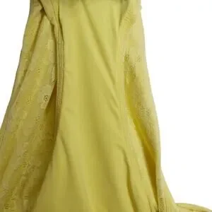 NWOT Sample Andie Women's Lace Bikini Bottom Limeade Yellow Small 3178-O