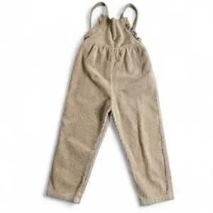 NWOT Zara Kids Corduroy Jumpsuit Overalls Beige Size 4–5 Years (110 cm)