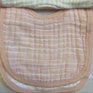 NWT Aden Muslin Snap Bibs 3PC