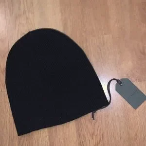 NWT AllSaints Embroidered Script Logo Beanie