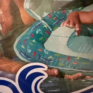 NWT Baby Pool Float With Canopy & UPF Protectioninfant And Toddler 9-24 Months