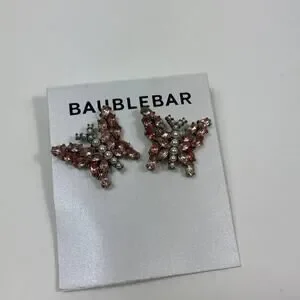 NWT Baublebar Butterfly Earrings