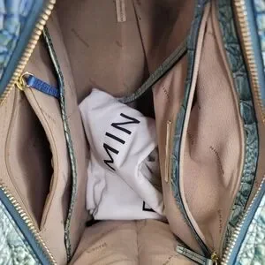 NWT Brahmin SET 2 PCS NWT Designer Purse Bag Wallet Italian Leather Designer