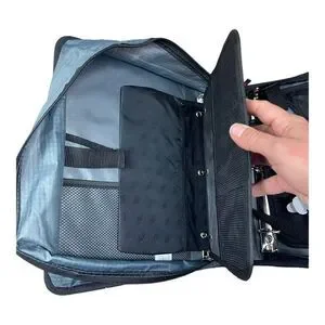 NWT Case-It School Binder 2 In 1 Dual Ring Binder 3" Capacity Strap Pencil Case