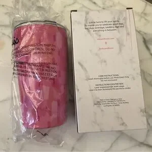 NWT Chic & Tonic Travel Tumbler Never Opened Beautifully Designed 16 Oz Abstract
