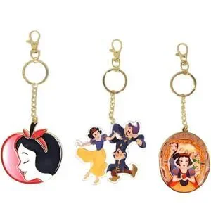 NWT Disney Snow White 85th Keychain set  set of 3
