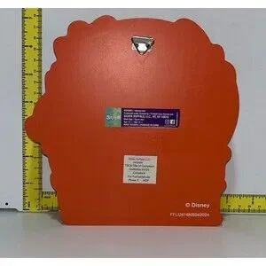 NWT Disney Stitch Halloween Witch BOO Wooden Wall Art - 7 X 7 X 2