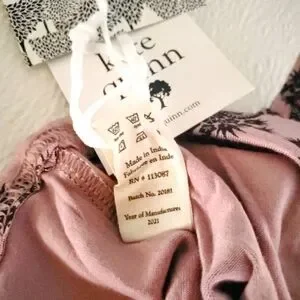 NWT Kate Quinn Knot Hat French Bloom Baby Girls 0-3 Months Bamboo