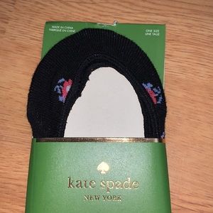 NWT Kate Spade New York Non Slip Heel Liner Socks