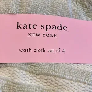 NWT Kate Spade Wash Cloths
