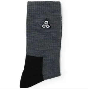 NWT Kid's Nike ACG Gray Crew Socks