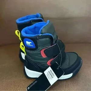 NWT Kids Sorel Whitney II Straps Winter Boots